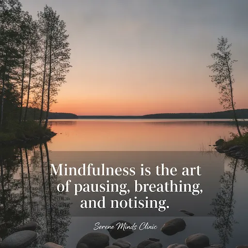 Mindfulness quote Instagram post